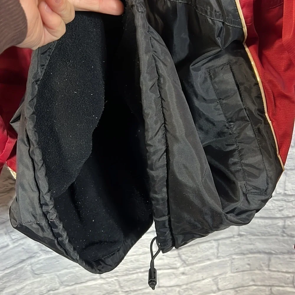 Vintage proplayer 49ers red/black parka | size large | flawed